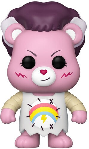 Funko POP! Movies: Carebears x Universal Monsters - Cheer Bear Bride of Frankenstein
