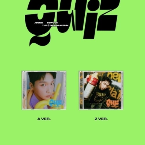Jeong SE Woon - Quiz - Jewel Case Version - incl. 16pg Photobook, Photocard + Mini-Folded Poster
