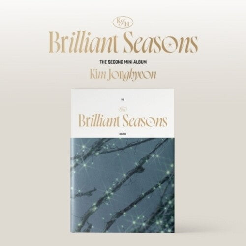 Kim Jong Hyeon - Brilliant Seasons - incl. 88pg Photobook, 2 Photocards, Photo Stand, Fortune Message Card, 3-Cut Photo + For Your Goal Package