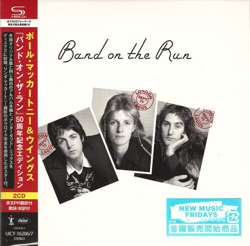 Paul McCartney & Wings - Band On The Run - 50th Anniversary SHM-CD Edition