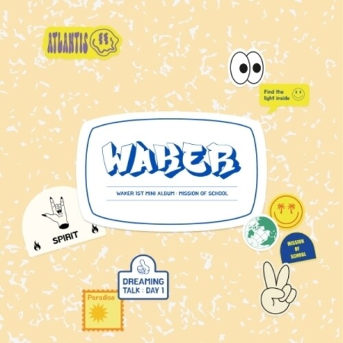 Waker - Mission Of School - incl. 60pg Photobook, Sticker + Photocard