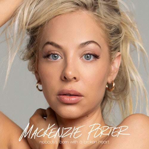 Mackenzie Porter - Nobody's Born with a Broken Heart - Smokey Grey/Blue & White