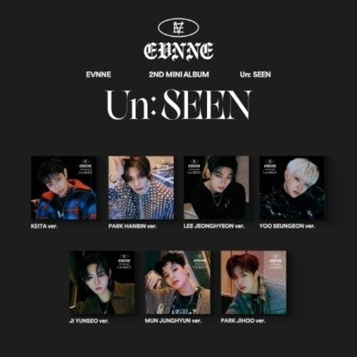 Evnne - Un: Seen - Digipack Version - Random Cover incl. Photobook, Folding Poster + Photocard