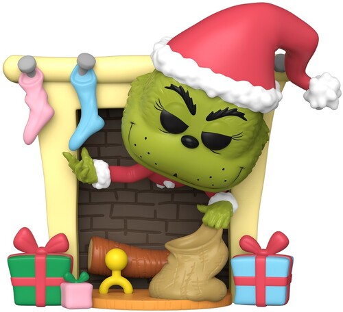 FUNKO POP! Deluxe: How the Grinch Stole Christmas - Grinch with Bag