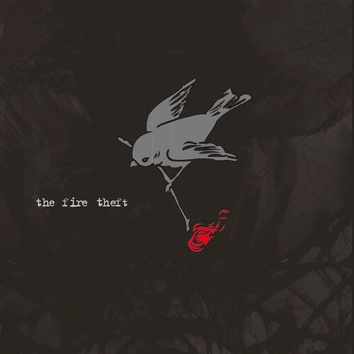 Fire Theft - The Fire Theft - Clear Red w/ Black & White Marble Vinyl