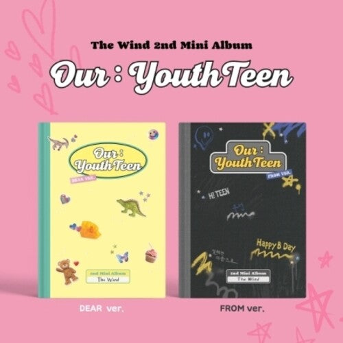 The Wind - Our : Youthteen - Random Cover - incl. 88pg Photobook, Postcard, Sticker, Photocard, Polaroid, Ticket + Invitation Card