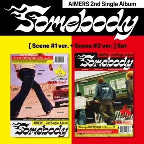 Aimers - Somebody - incl. 72pg Photobook, Poster, 4 Stickers, Polaroid, Photocard + Postcard