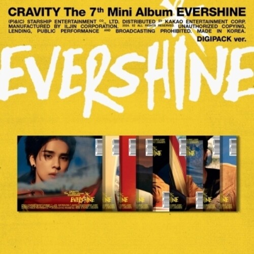 Cravity - Evershine - Random Cover - Digipack Version - incl. 16pg Photobook, Photocard + Mini-Folded Poster