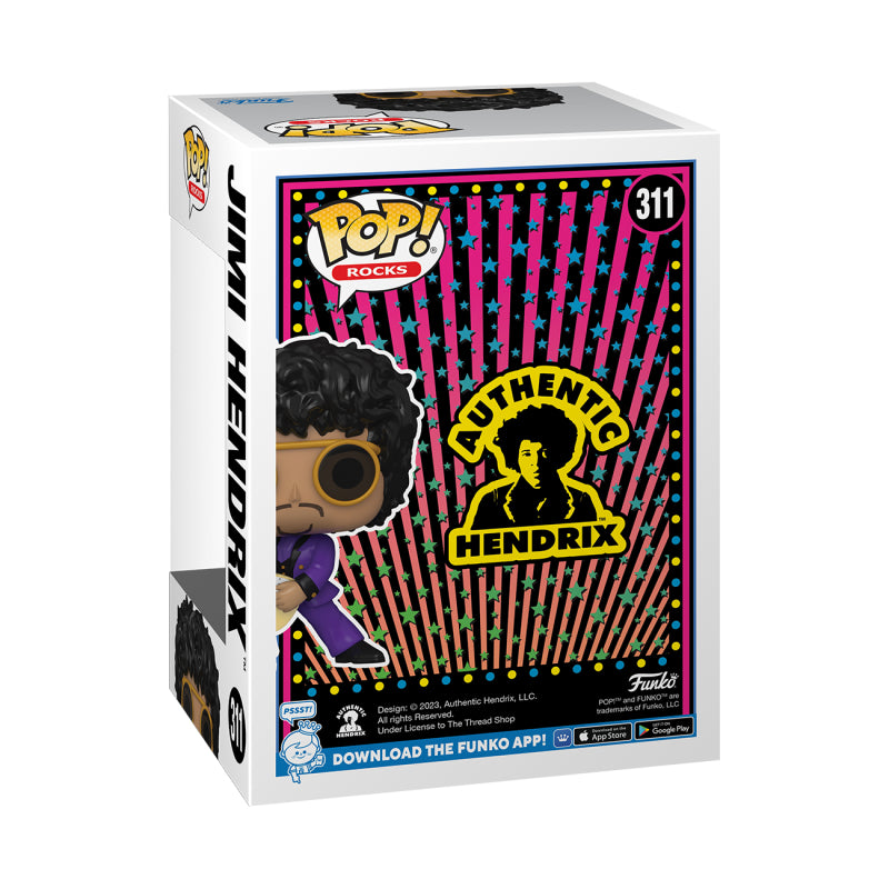 Funko Pop! Rocks: Jimi Hendrix Purple Suit (SDCC 2023)