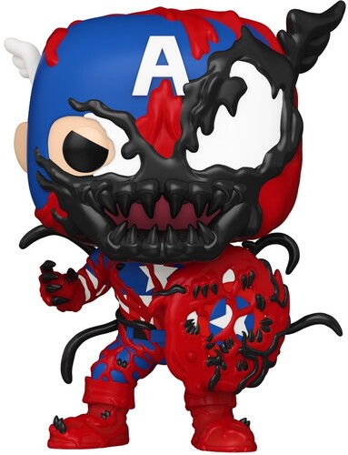Funko POP! Marvel Comics: Carnage-ized - Captain America