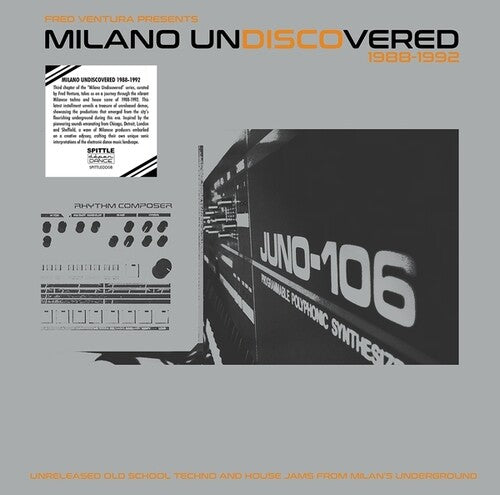 Fred Ventura Presents Milano Undiscovered/ Var - Fred Ventura Presents Milano Undiscovered 1988-1992 - Unreleased