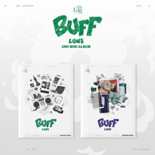 Lun8 - Buff - Random Cover - incl. 84pg Photobook, Folded Poster Photocard, Unit Photocard + More