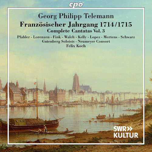 Annemarie Pfahler - Telemann: Complete Cantatas, Vol. 3