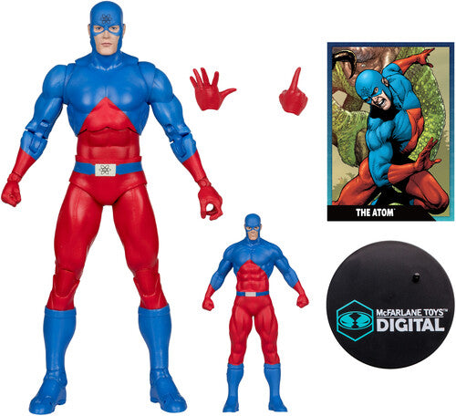 DC Direct - DC: The Silver Age - 7" The Atom (Ray Palmer) Figure with McFarlane Digital Collectible