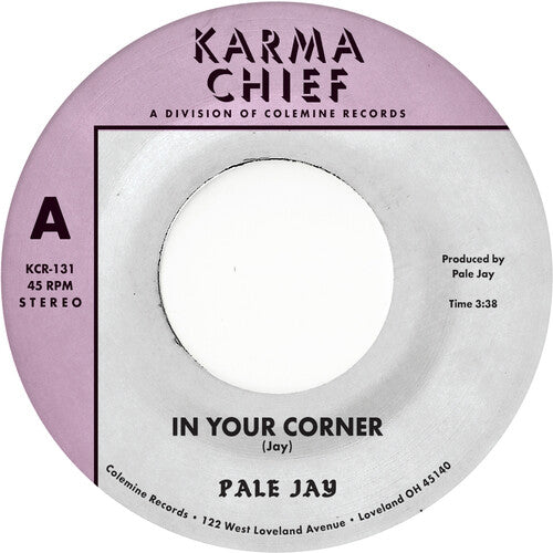 Pale Jay - In Your Corner B/w Bewilderment - Natural with Black Swirl