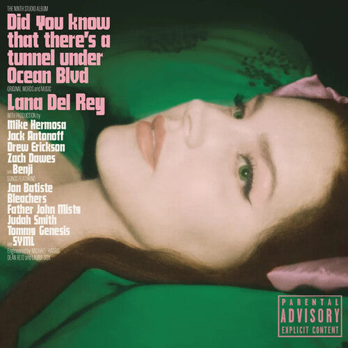 Lana Rey - Did You Know That There's Tunnel Under Ocean Blvd - Alternate Cover Art