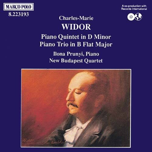 Widor/ Prunyi/ New Budapest Quartet - Piano Trio / Piano Quintet