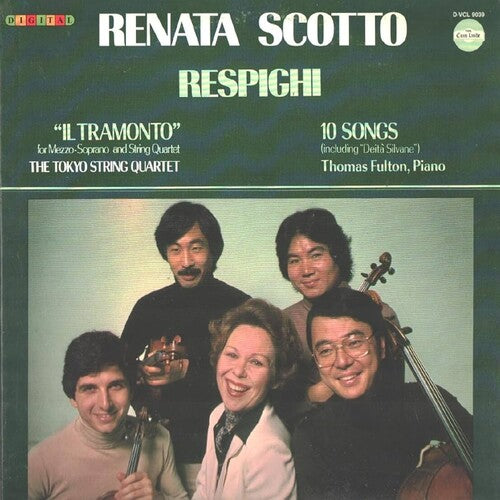 Respighi/ Scotto/ Tokyo Quartet/ Arcata Quartet - Tramonto / Deita Silvane / Quartetto Dorico