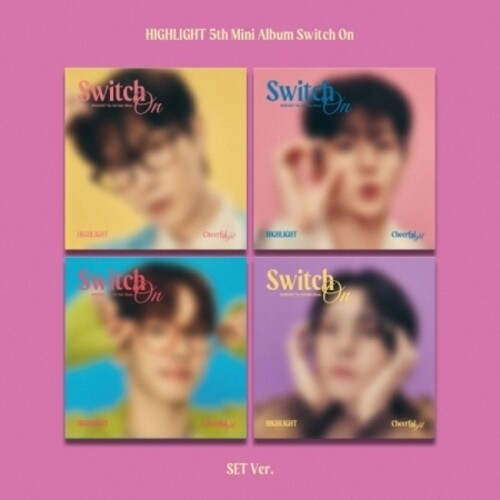 High Light - Switch On - Digipack Version - Random Cover - incl. 24pg Photobook, Photocard + 4-Cut Photo