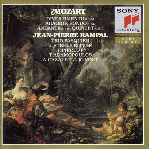Mozart/ Rampal/ Trio Pasquier - Divertimento / Quintet / Andante