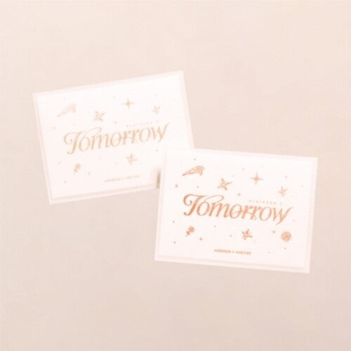 Tomorrow X Together ( Txt ) - Minisode 3: Tomorrow - Weverse Albums Random Cover Version - incl. Card Holder, Sticker, Stamp Sticker, Photocard A, Photocard B + QR Card