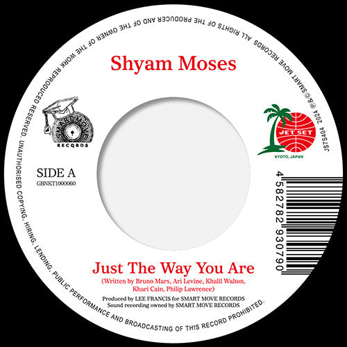 Shyam Moses - Just The Way You Are / The Lazy Song