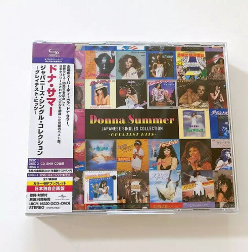 Donna Summer - Japanese Singles Collection - Greatest Hits - 3xSHM + DVD