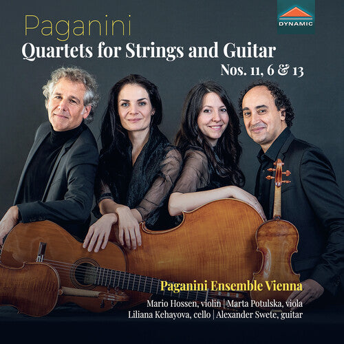 Paganini/ Paganini Ensemble Vienna - Quartets for Strings & Guitar Nos. 11, 6 & 13