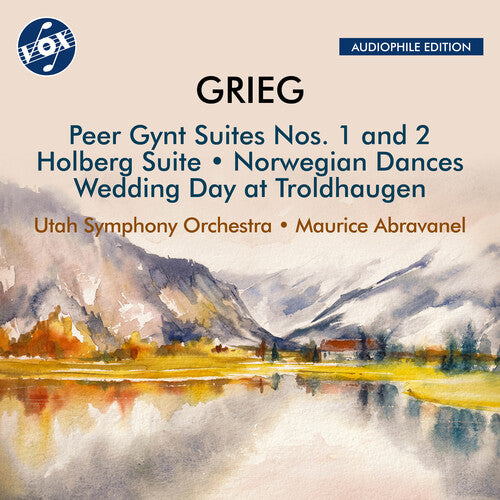 Grieg/ Abravanel/ Utah Symphony Orchestra - Grieg: Peer Gynt Suite No. 1, Op. 46; Peer Gynt Suite No. 2, Op. 55; Holberg Suite, Op. 40; Wedding Day at Troldhaugen, Op. 65, No. 6; Norwegian Dances, Op. 35