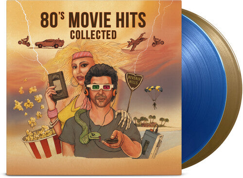 80's Movie Hits Collected/ Various - 80's Movie Hits Collected / Various - Limited 180-Gram Translucent Blue & Gold Colored Vinyl