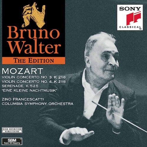 Mozart/ Francescatti/ Walter - Violin Concertos 3 & 4 / Eine Kleine Nachtmusik