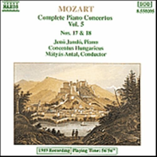 Matyas Antal / Concentus Hungaricus/ Jeno Jando - Mozart: Piano Concertos Nos. 17 & 18