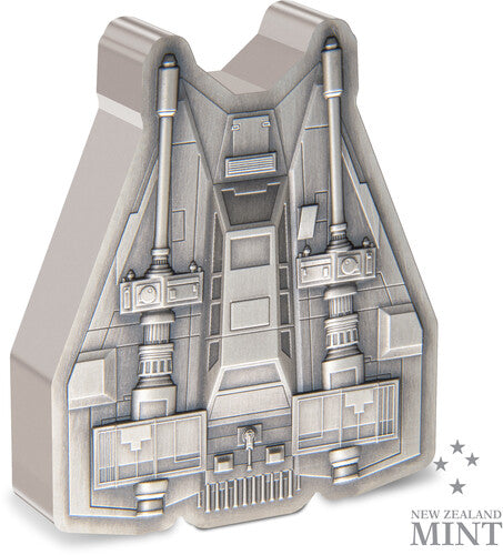 New Zealand Mint - Star Wars™ Snowspeeder™ 3oz Silver Shaped Coin