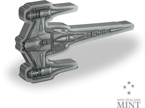 New Zealand Mint - The Mandalorian™ – The Mandalorian's N-1 Starfighter™ 3oz Silver Shaped Coin