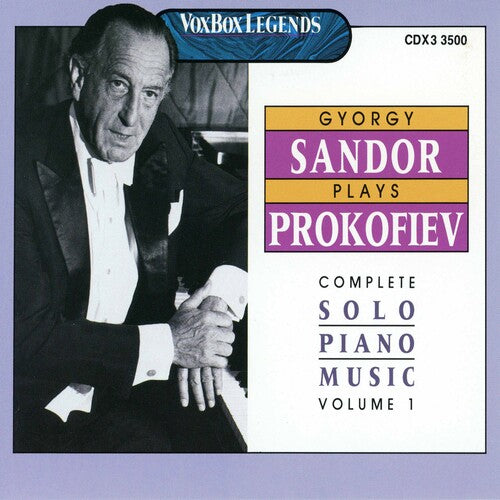Prokofiev/ Gyorgy Sandor - Complete Solo Piano Music 1
