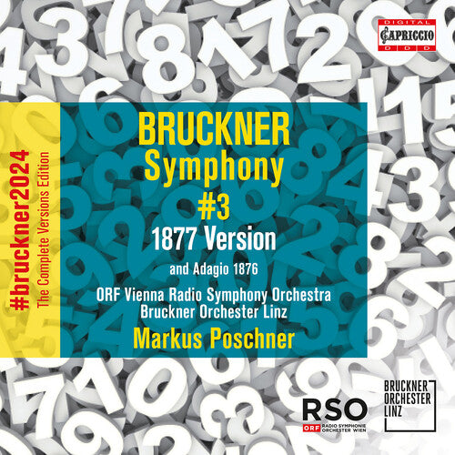 Bruckner/ Orf Vienna Radio Symphony Orchestra - Bruckner: Symphony No. 3 (1877); Adagio (1876)