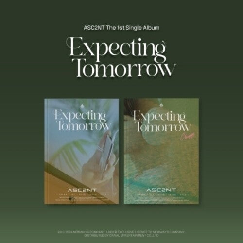 Asc2Nt - Expecting Tomorrow - incl. 80pg Photobook, Postcard, 4-Cut Photo, Sticker, Bookmark, Photocard Frame, Group Photocard + 2 Photocards