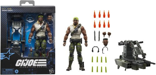 G.I. Joe - Classified Series - #150, Heavy Duty with Man-Portable Heavy Weapons System