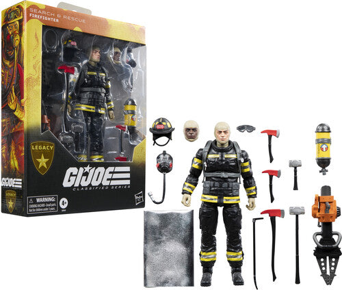 G.I. Joe - Classified Series: Legacy Collection - Search & Rescue Firefighter Action Figure