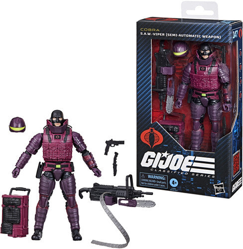 G.I. Joe - Classified Series - #147, S.A.W.-Viper (Semi-Automatic Weapon) Action Figure