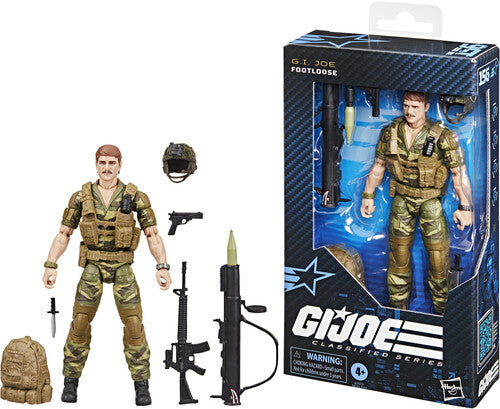 G.I. Joe - Classified Series - #156, Footloose Action Figure