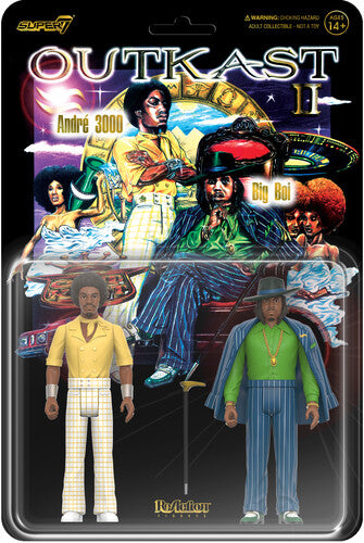 Super7 - OutKast - ReAction Figures Wv2 - Aquemini