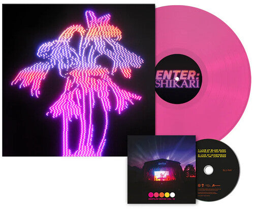 Enter Shikari - Dancing On The Frontline - Neon Pink Colored Vinyl with Blu-Ray