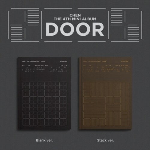 Chen - Door - Random Cover - incl. 100pg Photobook, Envelope, Postcard, photocard, Bookmark + Folded Poster