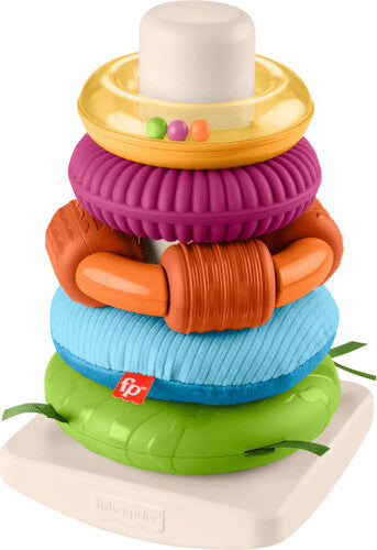 Fisher Price Sensory Rock-A-Stack Stacking Toy