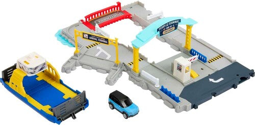 Matchbox Action Drivers Ferry Port Playset, with Ferry Boat & Matchbox Car