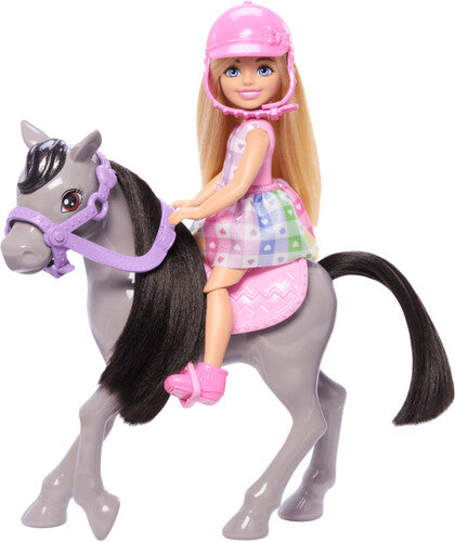 Barbie Chelsea Doll & Pony Toy Set