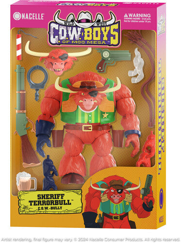 The Nacelle Company - Wild West C.O.W.-Boys of Moo Mesa - Sheriff Terrorbull Action Figure