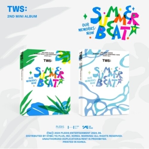 Tws - Summer Beat! - Random Cover - incl. 116pg Photobook, Zipper Pouch, Paper Sachet, Message, Sticker Pack, Slide Film, Photocard + Frame
