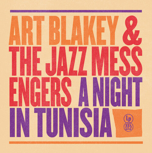 Art Blakey & the Jazz Messengers - Night In Tunisia - Colored Vinyl